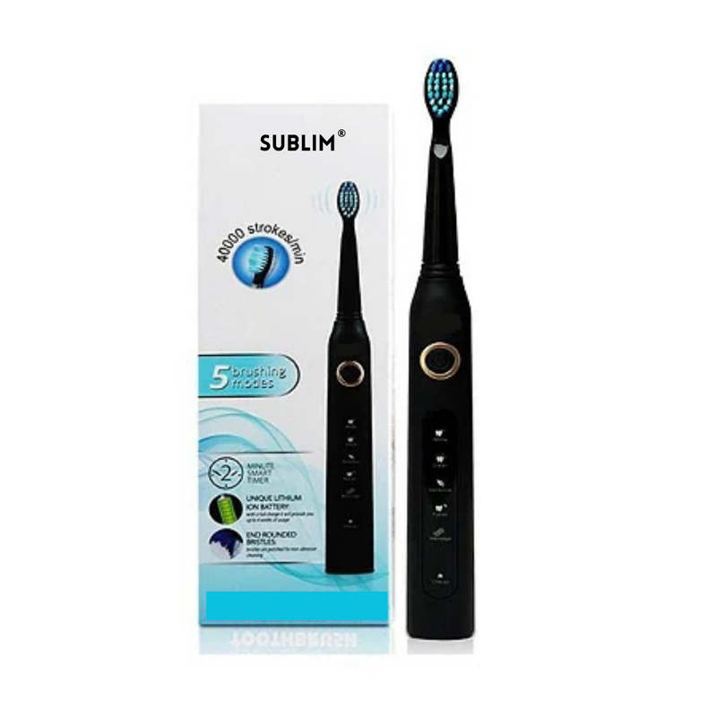 Escova de Dente Elétrica Sorriso Pro® – Dentes mais brancos em menos tempo