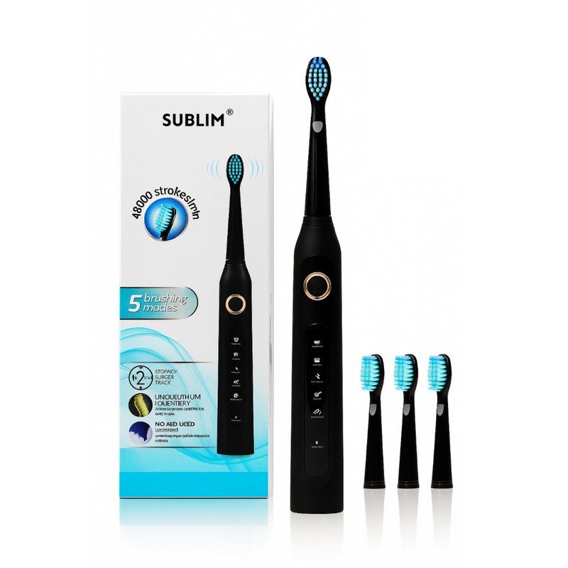 Escova de Dente Elétrica Sorriso Pro® – Dentes mais brancos em menos tempo